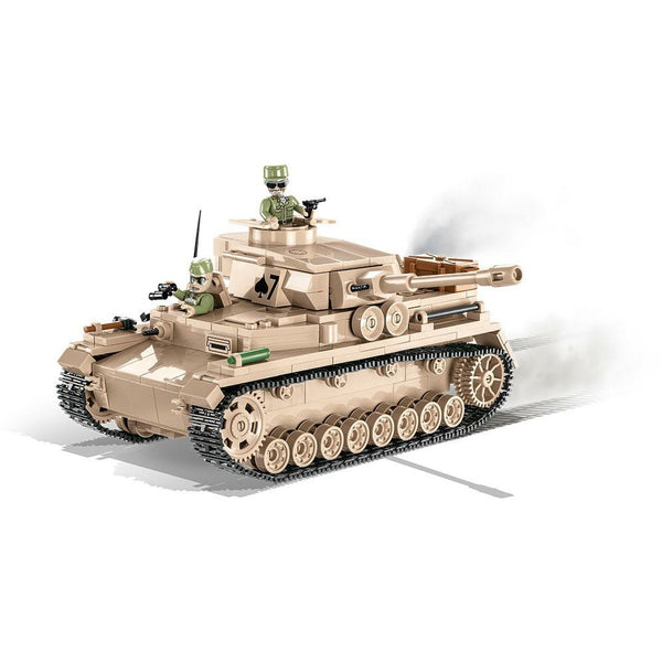Cobi - 2546 Afrika Korps Panzer IV Ausführung G - Modellbau Militär - 555 Klemmbausteine Militär Gubrix 
