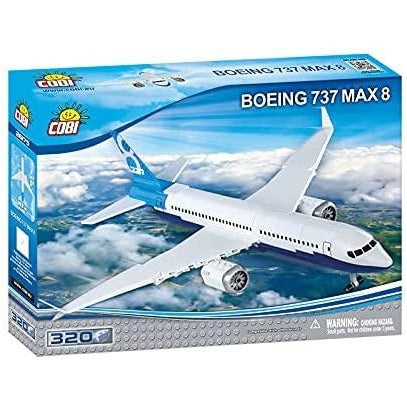 Cobi - 26175 Boeing 737 Max 8 - Modellbau Flugzeug - 320 Klemmbausteine Flugzeuge Gubrix 