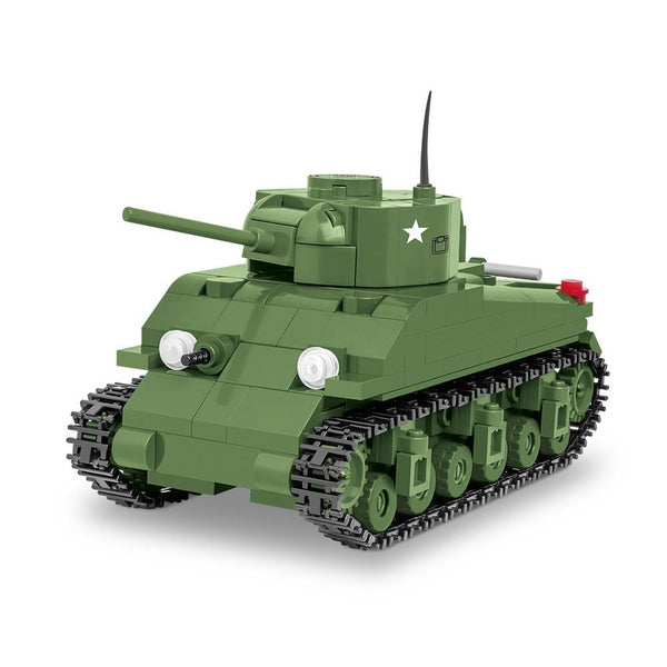 Cobi - 3063 WoT M4 Sherman Tank - Modellbau Panzer - 300 Klemmbausteine Militär Gubrix 