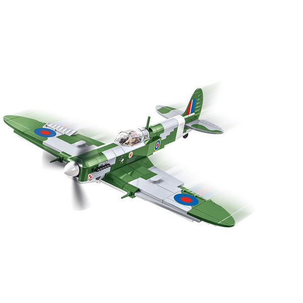 Cobi - 5708 Supermarine Spitfire Mk. VB - Modellbau Flugzeug - 280 Klemmbausteine Flugzeuge Gubrix 