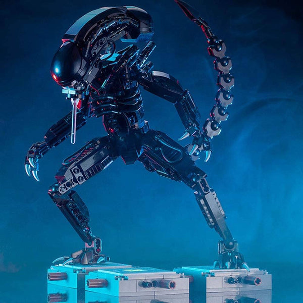 Jack 83040 - Alien Xenomorph Figur, 603 Klemmbausteine Figuren Gubrix 