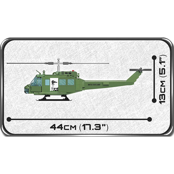Cobi - 2232 Air Cavalry Hubschrauber - Modellbau Figuren - 410 Klemmbausteine Militär Gubrix 