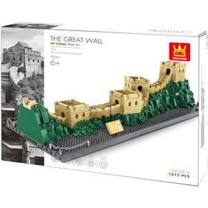 Wange 6216 - Die Chinesische Mauer - Modellbau Architektur - 1517 Klemmbausteine Häuser (Architektur) Gubrix 