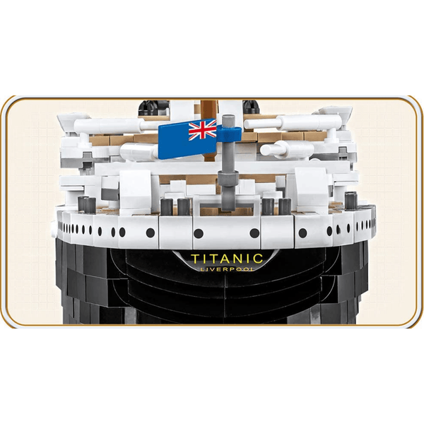 Cobi - 1916 RMS Titanic Historical Collection - Modellbau Schiff - 2840 Klemmbausteine Schiffe Gubrix 