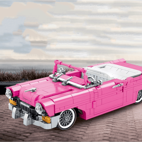 SY 8402 - Pink Cadillac Cabrio Autos Gubrix 
