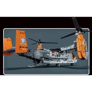 Technik Bell V-22 Osprey Rettungs Transport Hubschrauber Flugzeuge Gubrix 