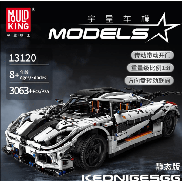 Mould King 13120 - Königsegg Autos Gubrix 