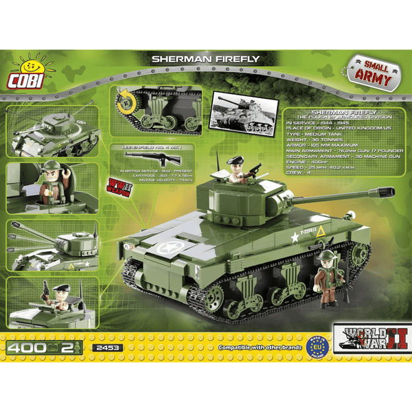 Cobi 2453 - Sherman Firefly Militär Gubrix 