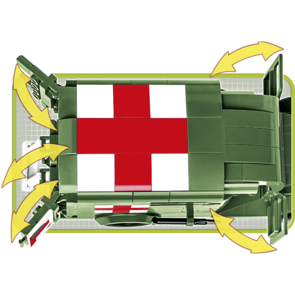 Cobi 2257 - 1942 Ambulance WC 54 Militär Gubrix 