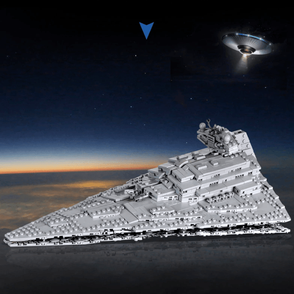 Mould King 21007 - Empire Over Jedha Sternenzerstörer Modellbau Raumschiff 5162 Teile Weltraum Und Sci-Fi Gubrix 