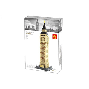 Wange - 5216 Big Ben London - Modellbau Architektur - 1642 Klemmbausteine Häuser (Architektur) Gubrix 