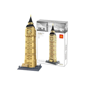 Wange - 5216 Big Ben London - Modellbau Architektur - 1642 Klemmbausteine Häuser (Architektur) Gubrix 