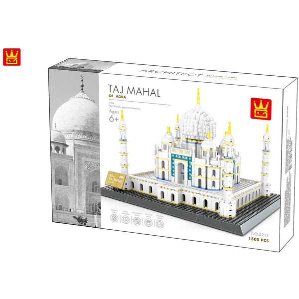 Wange - 5211 Taj Mahal Agra - Modellbau Architektur - 1505 Klemmbausteine Häuser (Architektur) Gubrix 