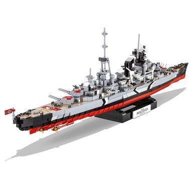 Cobi - 4823 Kreuzer Prinz Eugen - Modellbau Schiff - 1790 Klemmbausteine Militär Gubrix 