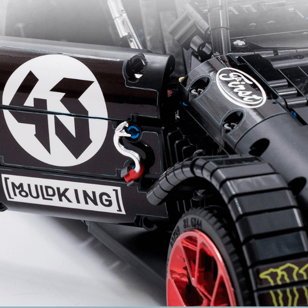Mould King 13108 - Mustang Hoonicorn - Technik Modellbau Auto - 2946 Klemmbausteine Autos Gubrix 